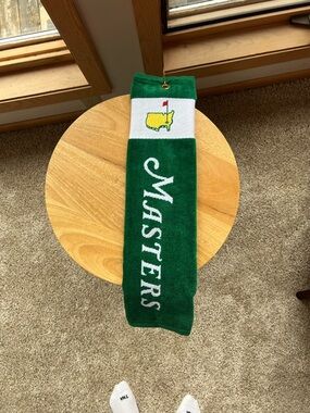 Masters Golf Championship Towel - Green & White